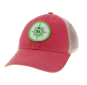 Key Lime Compass Trucker Hat