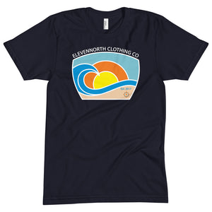 Big Wave Poly-Cotton T-Shirt