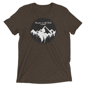 Wander In The Wild Tri-Blend T-Shirt