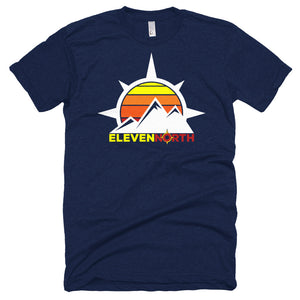 Sun & Mountains Poly-Cotton T-Shirt