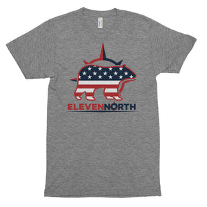 Big Bear USA Tri-Blend T-Shirt